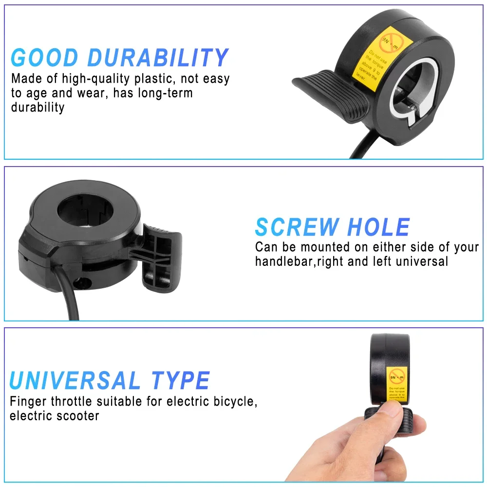 Ebike Thumb Throttle 130X for  - đánh giá và giá Mid Drive Conversion Kit 1000W